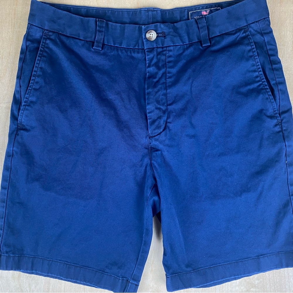 Vineyard Vines Breaker Shorts Mens 32 Navy Blue.